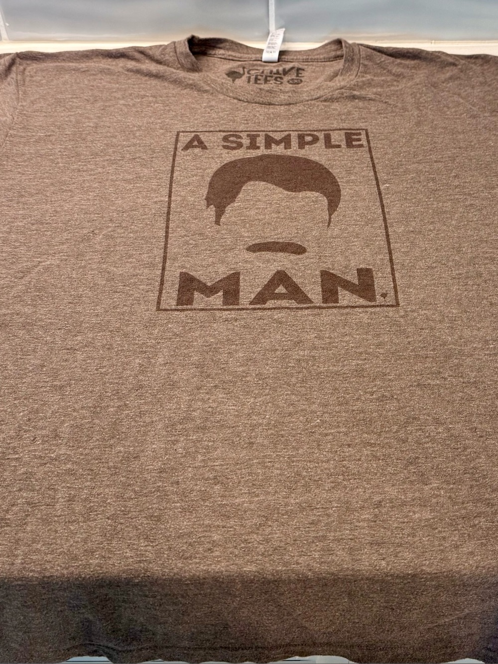 Ron Swanson - A Simple Man Graphic Tee - Chive Brand